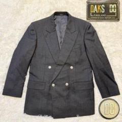 【DAKS ダックス】ジャケット テーラード ダブルブレスト 銀ボタン