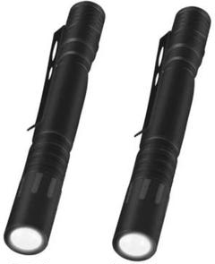 LEDペンライト 超強力ミニ懐中電灯(2個セット)