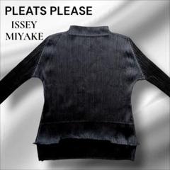 PLEATS PLEATS イッセイミヤケ　ハイネックカットソー　トップス