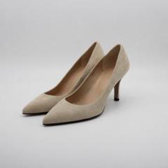 【美品】BOUTIQUE OSAKIベージュ ポインテッドトゥ パンプス 2025年最新】Akira Osaki Elegance レディース ハイヒール