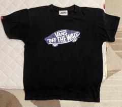 VANS ブラック Tシャツ ロゴプリント