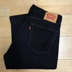 Levi's リーバイス505 後染めブラック ストレート 色残り W34 Levi's リーバイス505 後染めブラック ストレート 色残り W34