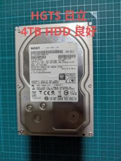 HDD 日立 HGST 4TB　動作良好　SATA600のサムネイル