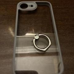 透明リング付きiPhoneケース　iPhone 16e
