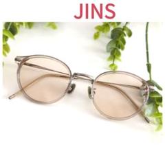 JINS ジンズ 度あり メガネ 眼鏡 ラウンド ボストン クリア