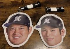 千葉ロッテマリーンズ 顔型コインケース 和田康士朗,佐藤都志也