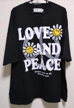 SMILEY FACE LOVE AND PEACE Tシャツ