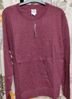 【新品】ギャップ GAP パープルセーター LからMサイズ(米国Sサイズ)