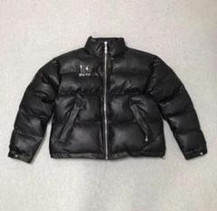 Thug Club レザーダウン　正規品 ☆送料・関税込☆THUG CLUB☆Leather Puffer Jacket☆ (Thug