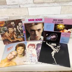 DAVID BOWIE/デビットボウイ　レコード6点まとめ　洋楽ロック　レコード DAVID BOWIE/デビットボウイ レコード6点まとめ 洋楽ロック