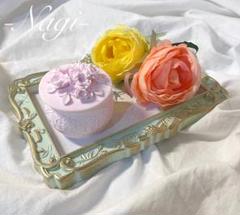 【エコキャスティングレジン】小物入れ 薔薇 ローズ ハンドメイド インテリア