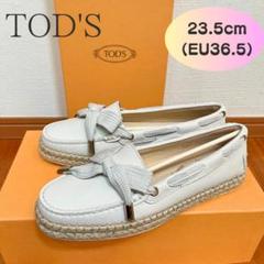 TOD'S ホワイト モカシン 35½ TOD'S | モカシン ホワイト メンズ | YOOX