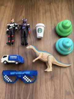 おまけ付！おもちゃセット恐竜ゴミ収集車 仮面ライダーギーツうんこミュージアム