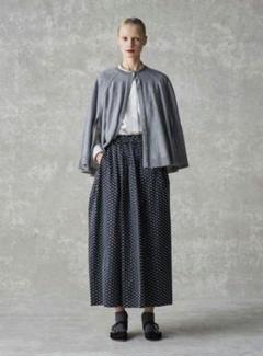 極美品✨22AW ドゥロワー PRE1 カットドビー ギャザースカート シルク 極美品✨22AW ドゥロワー PRE1 カットドビー ギャザースカート