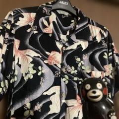 超〜イケてるTHE和柄‼️華麗に舞泳ぐ金魚アロハ新品　¥7999→現