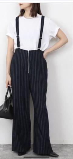 新品　未使用品　SLOBE IENAチェーンサスペンダー　黒 美品☺︎SLOBE IENA チェーンサスペンダー - メルカリ