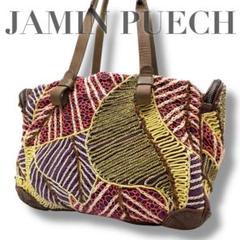 JAMIN PUECH ジャマンピュエッシュ☆刺繍 エスニック ショルダーバッグ