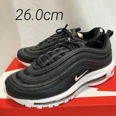 【新品】 NIKE ナイキ エアマックス97 Black/White 26.0のサムネイル