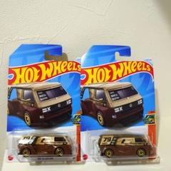 ホットウィール 2台 セット ベーシックカー フォルクスワーゲン T3 カスタム