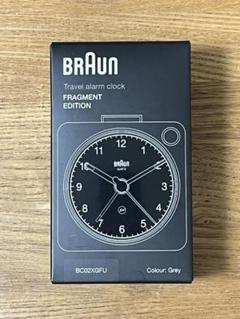 藤原ヒロシFRAGMENT × BRAUN Travel alarm 時計 HgA.jpg
