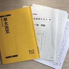駿台　早大古文　夏期