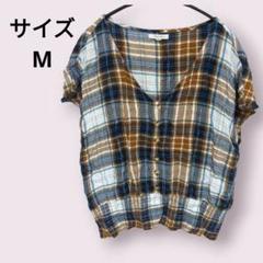 maurices 【M】チェック柄 半袖シャツ