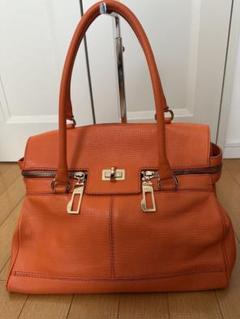 良品】MaxMara ハンドバッグ ミニボストンバッグ ターンロック