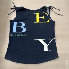 Burberry ノースリーブタンクトップ ネイビー　160cm