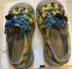 KEEN キーン キッズサンダル レインボー 18cm