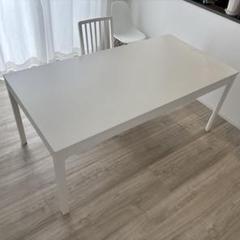 IKEA EKEDALEN 伸縮ダイニングテーブル（脚外して）シュウ Amazon｜IKEA EKEDALEN 伸縮テーブル 80/120x70cm オーク