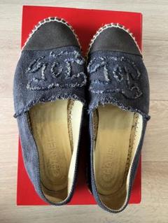 箱付き✨CHANEL キルティングスリッポン org.jpg