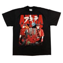 AKIRA アキラ グラフィックTシャツ ブラック XL アニメ