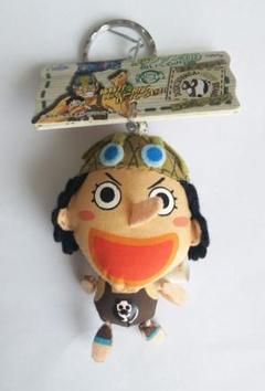 ワンピース ウソップ印 ドスコイパンダ ぬいぐるみミニ キーホルダー　ウソップ