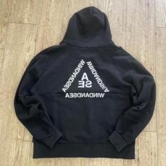 新品 WIND AND SEA Hoodie ロゴ パーカー L 黒 ブラック Yahoo!オークション -「wind and sea」(Lサイズ) (パーカ)の落札