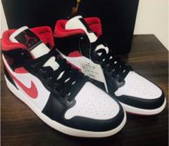 新品未使用 エアジョーダン1MID ジムレッド 26cm