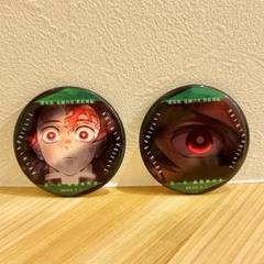 鬼滅の刃/無限城編/第一章/ものがたる眼差し缶バッジA/竈門炭治郎/5種類セット 鬼滅の刃 無限城編 ものがたる眼差し コレクション 缶バッジA