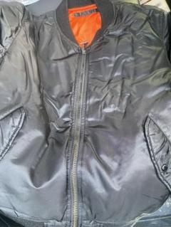 ALPHA INDUSTRIES MA-1 フライトジャケット ブラック ALPHA（アルファ）TYPE MA-1 ビンテージ復刻 パッチ付 [BLACK