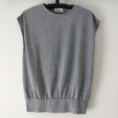 Alma Design　サマーニット　ノースリーブ　グレー　Mサイズのサムネイル