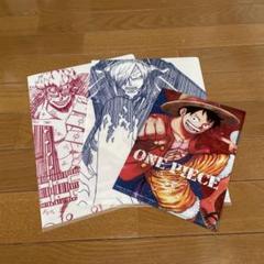 ワンピースクリアファイル　3枚セット　A4.A5ファイル