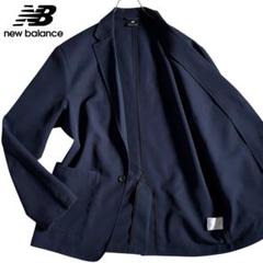 未使用級✨XLサイズ◎ニューバランス テーラードジャケット ストレッチ 2B 紺 2025年最新】new balance メンズ テーラードジャケットの人気