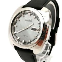 稼働✨️ SEIKO5 アクタス　腕時計　21Jewel　自動巻き　SSスチール 1974年製 純正SSブレス SEIKO 5 アクタス 自動巻 風防新品