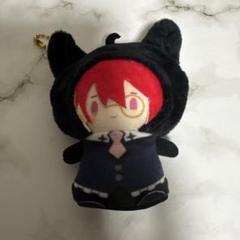 Amazon.co.jp: 悪魔執事と黒い猫 ぬいぐるみキーホルダー