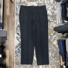 希少 80s〜 levi's アクションスラックス ブラック 黒 良サイズ 80's Levi's ACTION SLACKS “BLACK” - used&vintage box Hi-smile