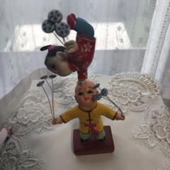 中国美術 古玩 色絵陶人形 陶器人形 高さ約17cm 置物 オブジェ 古董品 楽天市場】【中古】 陶器人形 花籠を持つ 貴婦人 高さ35cm 置物