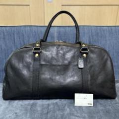 【美品】雰囲気抜群‼️HERZ ヘルツ　オールレザー　ボストンバッグ　2WAY ラウンドファスナーの2wayレザーボストンバッグ「革鞄のHERZ