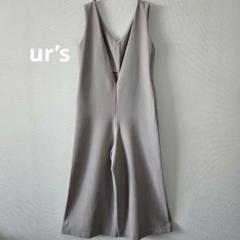 ur’s　ユアーズ　サロペット　ワイドパンツ　M　オールインワン