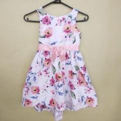 pink&violet よそ行き 花柄 キッズ フィッシュテール ワンピース ♡
