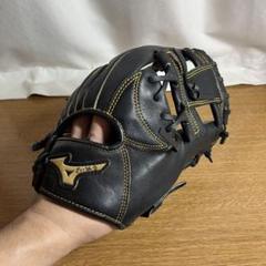 ミズノ ボールパーク 一般軟式 グローブ グラブ 内野用 美品 記名跡あり
