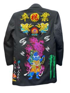 卒ラン刺繍桜三昧8 号寸