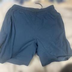 ファミリーマート サイズ L 新色 青いメッシュ内側ショートパンツ